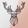 WALLXPERT Zidna dekoracija Deer Metal Decor 2 - slika 5