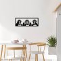 WALLXPERT Zidna dekoracija Three Monkeys M - slika 4