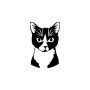 WALLXPERT Zidna dekoracija Cat 10 - slika 1