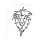 WALLXPERT Zidna dekoracija Lion 1 - slika 3