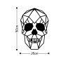 WALLXPERT Zidna dekoracija Skull - slika 3