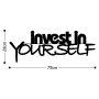 WALLXPERT Zidna dekoracija Invest In Yourself - slika 3