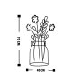 WALLXPERT Zidna dekoracija Flower 7 - slika 3