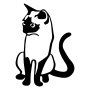 WALLXPERT Zidna dekoracija Cat 2 - slika 1