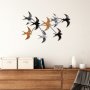 WALLXPERT Zidna dekoracija Flying Birds 2 - slika 4