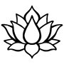 WALLXPERT Zidna dekoracija Lotus Flower 1 - slika 1