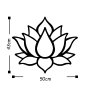 WALLXPERT Zidna dekoracija Lotus Flower 1 - slika 3