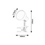 RABALUX Noah 1477 Clip stona lampa - slika 3