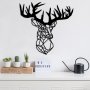 WALLXPERT Zidna dekoracija Deer Metal Decor - slika 4