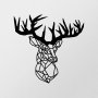 WALLXPERT Zidna dekoracija Deer Metal Decor - slika 1