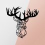 WALLXPERT Zidna dekoracija Deer Metal Decor - slika 5