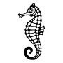 WALLXPERT Zidna dekoracija Seahorse - slika 1