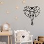 WALLXPERT Zidna dekoracija Elephant Metal Decor - slika 3