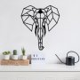 WALLXPERT Zidna dekoracija Elephant Metal Decor - slika 4