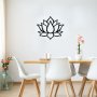 WALLXPERT Zidna dekoracija Lotus Flower 1 Metal Decor - slika 3
