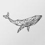 WALLXPERT Zidna dekoracija Whale 1 - slika 1