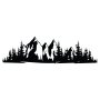 WALLXPERT Zidna dekoracija Mountain 11 - slika 1