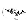 WALLXPERT Zidna dekoracija Birds On The Branc - slika 5