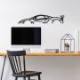 WALLXPERT Zidna dekoracija Mclaren P1 Silhouette - slika 4