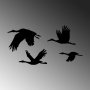 WALLXPERT Zidna dekoracija Stork - slika 4