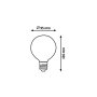 RABALUX 1598 Filament LED E27 7.2W sijalica - slika 2