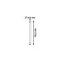 RABALUX 1745 Fluorescent G5 30W fluo cev - slika 2