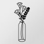 WALLXPERT Zidna dekoracija Flower 2 Metal Wall Decor - slika 1
