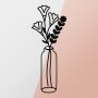 WALLXPERT Zidna dekoracija Flower 2 Metal Wall Decor - slika 5