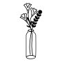 WALLXPERT Zidna dekoracija Flower 6 - slika 1