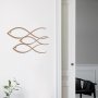 WALLXPERT Zidna dekoracija Fish Copper - slika 2