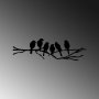 WALLXPERT Zidna dekoracija Birds On The Branch - slika 4