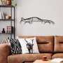 WALLXPERT Zidna dekoracija Toyota Supra Silhouette - slika 2