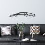 WALLXPERT Zidna dekoracija Bugatti Veyron Silhouette - slika 2