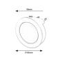 RABALUX Pumpkin 2282 dekorativna lampa - slika 4