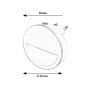 RABALUX Pumpkin 2283 dekorativna lampa - slika 5