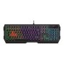 A4 TECH Tastatura B135N (NEON LED), black, USB, US layout - slika 1
