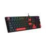 A4 TECH Tastatura MEHANIČKA S510R, USB, US layout Fire Black / BLMS Red - slika 2