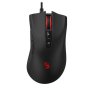 A4 TECH Miš ES5, 1000Hz/1000-3200Dpi, Black USB 125mm - slika 1
