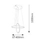 RABALUX Donatella 2544 LED visilica - slika 4