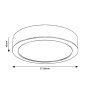 RABALUX Shaun 2688 LED plafonjera - slika 4
