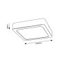 RABALUX Shaun 2690 LED plafonjera - slika 4