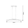 RABALUX Eucalyptus 2957 LED visilica - slika 5