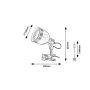 RABALUX Flint 3092 stona lampa - slika 4