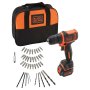BLACK&DECKER Aku bušilica odvijač BDCDD121SA - slika 1