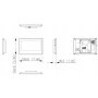 DAHUA Monitor Interfon ip SIP 2.0 Hands free VTH2621G-WP - slika 2