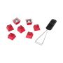 HYPERX Keycaps - Rubber Keycaps - Crveni - slika 1