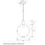 LUNA Visilica 294 3.8W 3000K - slika 2
