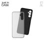 JUST IN CASE Paket maski za telefon 2u1 Samsung Galaxy A05S CRNI - slika 1