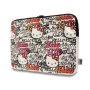 HELLO KITTY Navlaka za laptop od 14'' GRAFFITI COLLECTION WHITE - slika 1