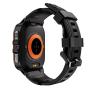 OUKITEL Pametni sat BT20 Sport Rugged Crno-Narandžasti - slika 2